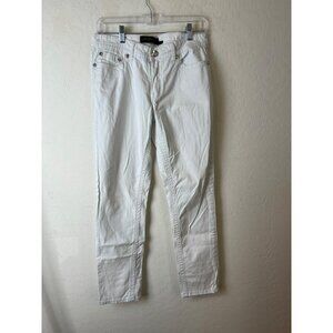 Twentyone Black by Rue21 White Jeans Blinged Sz 11/12